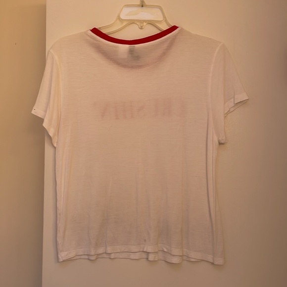 White soft t-shirt with “Crushin’” detail - Picture 2 of 3